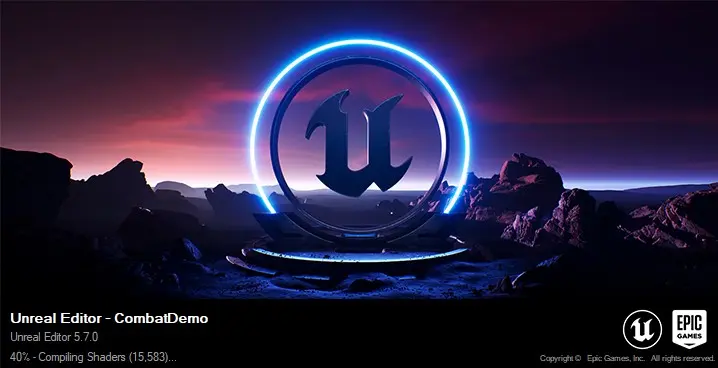 Unreal Editor Opening